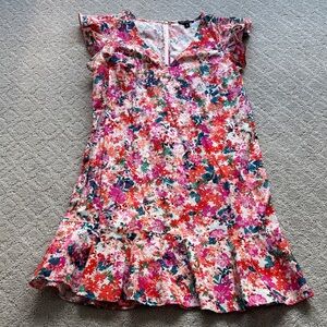 J. Crew Floral Dress - Multicolor